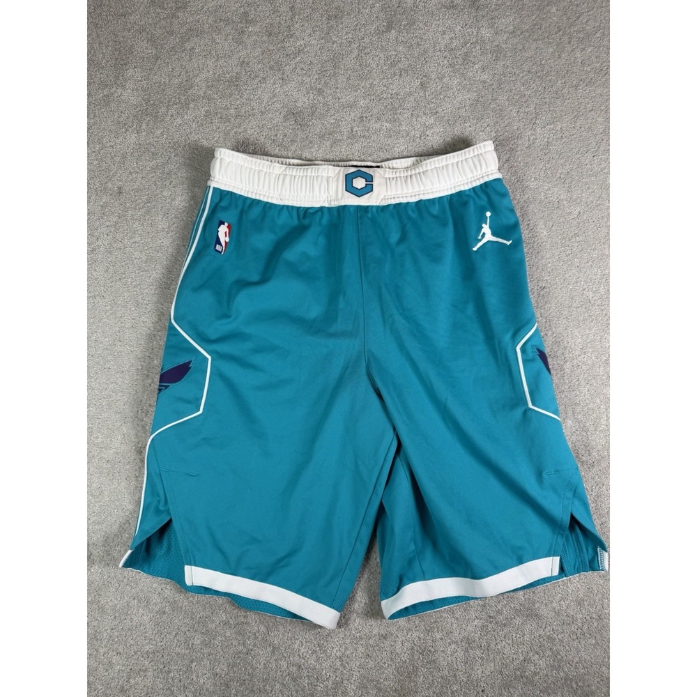 Jordan Charlotte Hornets 2020-21 City Edition Player Authentic Shorts 36 +1 NBA